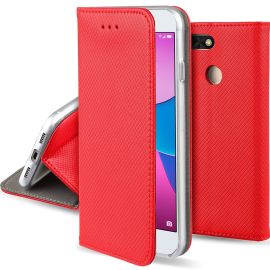 MAGNET Peňaženkový obal Huawei P9 Lite MINI červený