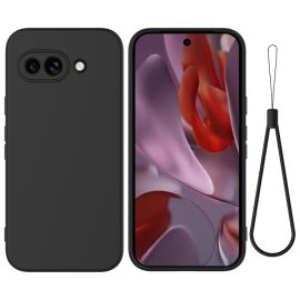 RUBBER Ochranný kryt pro Google Pixel 9a černý
