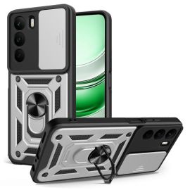 RING CAMERA Kryt s držákem pro Realme C71 stříbrný