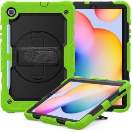 SOLID 360 Odolný obal pro Samsung Galaxy Tab S6 Lite 2024 / S6 Lite 2022 / S6 Lite zelený