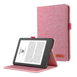 FABRIC Zaklápěcí kryt pro Amazon Kindle Paperwhite 5 2021 růžový