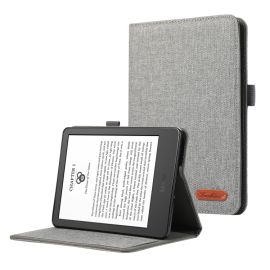 FABRIC Zaklápěcí kryt pro Amazon Kindle Paperwhite 5 2021 šedý