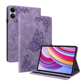 ART BUTTERFLY Zaklápěcí pouzdro pro Xiaomi Redmi Pad Pro / Pad Pro 5G fialové