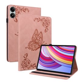 ART BUTTERFLY Zaklápěcí pouzdro pro Xiaomi Redmi Pad Pro / Pad Pro 5G růžové