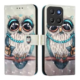 ART Peněženkový kryt pro Motorola Moto G15 / G15 Power GREY OWL