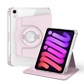 CRYSTAL FLEXI 2v1 Zaklápěcí pouzdro pro Apple iPad mini 2021 / iPad mini 2024 růžové