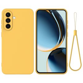 RUBBER Ochranný kryt pro Samsung Galaxy A36 žlutý