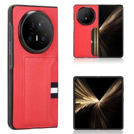 LITCHI Ochranný kryt Honor Magic V5 červený