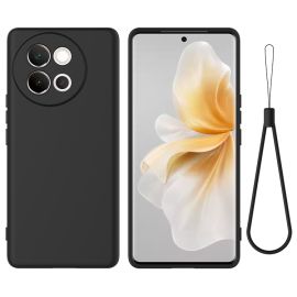 RUBBER Ochranný obal pro Vivo V40 Lite 5G černý