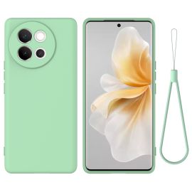 RUBBER Ochranný obal pro Vivo V40 Lite 5G zelený