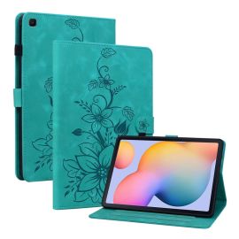 ART LILY Zaklápěcí pouzdro pro Samsung Galaxy Tab S6 Lite 2024 / S6 Lite 2022 / S6 Lite zelené
