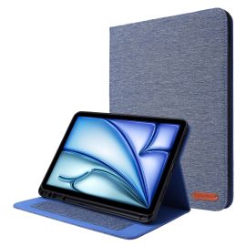 FABRIC Zaklápěcí kryt pro Apple iPad Air 11 2025 / Air 11 2024 modrý