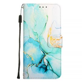 ART MARBLE Peněženkový kryt pro Motorola Moto G05 / Moto E15 GREEN