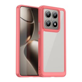 CRYSTAL Ochranný kryt pro Xiaomi 14T červený