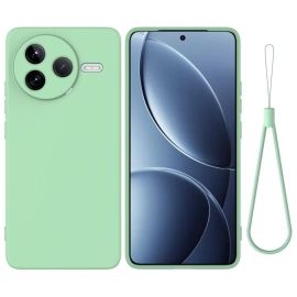 RUBBER Ochranný obal pro Xiaomi Poco F7 Pro zelený