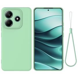RUBBER Ochranný obal pro Xiaomi Redmi Note 14 5G zelený