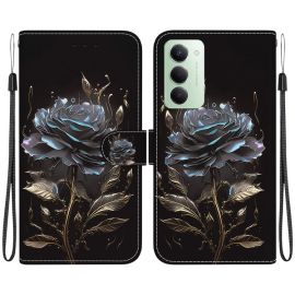 ART Peněženkový kryt pro Xiaomi Redmi 15 / Redmi 15 5G BLACK ROSE