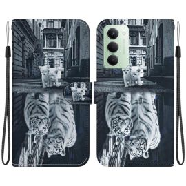 ART Peněženkový kryt pro Xiaomi Redmi 15 / Redmi 15 5G TIGER