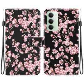 ART Peněženkový kryt pro Xiaomi Redmi 15 / Redmi 15 5G PLUM BLOSSOM