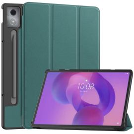 LEATHER Zaklápěcí kryt pro Lenovo Idea Tab Pro zelený