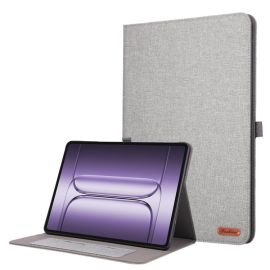 FABRIC Zaklápěcí obal pro OnePlus Pad 3 šedý