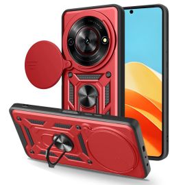 RING CAMERA Kryt s držákem pro ZTE Blade A75 5G / Nubia Focus 5G červený
