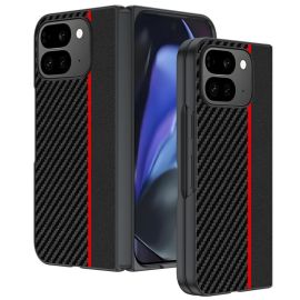 CARBON Ochranný obal pro Google Pixel 10 Pro Fold BLACK-RED