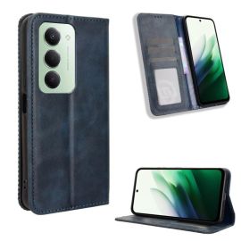 BUSINESS Peněženkový kryt pro Xiaomi Redmi 15 / Redmi 15 5G modrý