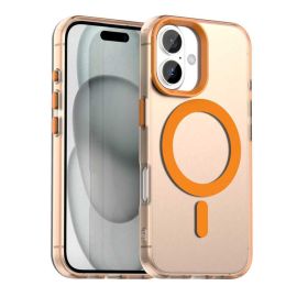 CANDY MAGSAFE Ochranný kryt pro Apple iPhone 17 oranžový