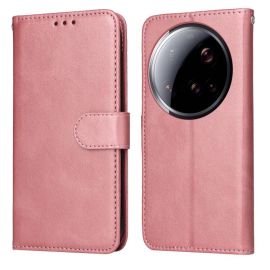 SMOOTH Peněženkové pouzdro pro Xiaomi 15 Ultra růžové