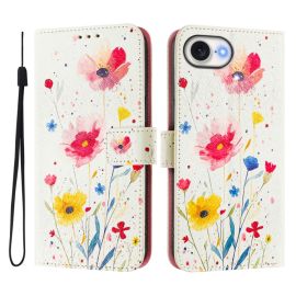ART Peněženkový kryt pro Apple iPhone 16e WILDFLOWERS
