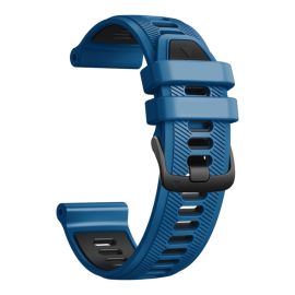 SPORTY Vyměnitelný silikonový řemínek Garmin Forerunner 965 modrý