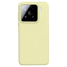 PROTEMIO LIQUID SILICONE Kryt pro Xiaomi 15 žlutý