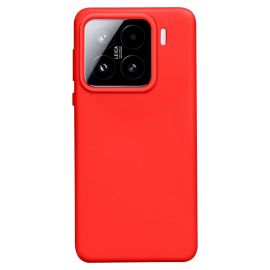 PROTEMIO LIQUID SILICONE Kryt pro Xiaomi 15 červený