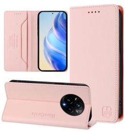 RINA Zaklápěcí pouzdro pro Realme 14 Pro+ 5G růžové
