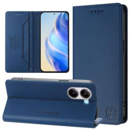 RINA Zaklápěcí pouzdro pro Xiaomi Poco X7 Pro tmavomodré
