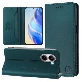RINA Zaklápěcí pouzdro pro Xiaomi Poco X7 Pro tmavě zelené