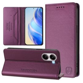 RINA Zaklápěcí pouzdro pro Xiaomi Poco X7 Pro tmavě fialová