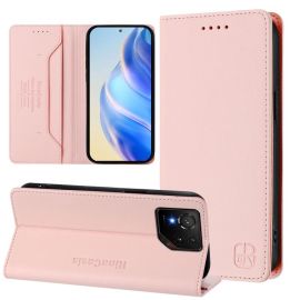 RINA Zaklápěcí pouzdro pro Asus ROG Phone 9 / ROG Phone 9 Pro růžové