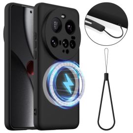 RUBBER MAGSAFE Silikonový kryt pro Xiaomi 15 Ultra BLACK