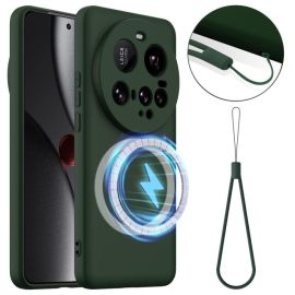 RUBBER MAGSAFE Silikonový kryt pro Xiaomi 15 Ultra DARK GREEN