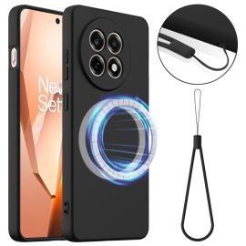 RUBBER MAGSAFE Silikonový kryt pro OnePlus 13R 5G BLACK
