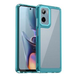 CRYSTAL Ochranný kryt pro Motorola Moto G05 / Moto E15 tyrkysový