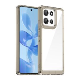 CRYSTAL Ochranný kryt pro Motorola Moto G86 5G šedý