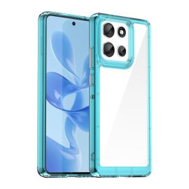 CRYSTAL Ochranný kryt pro Motorola Moto G86 5G tyrkysový