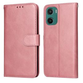 SMOOTH Peněženkové pouzdro pro Motorola Moto G05 / Moto E15 růžové