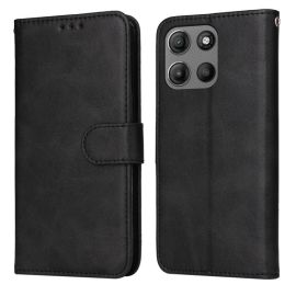 SMOOTH Peněženkové pouzdro pro Motorola Moto G15 / G15 Power černý