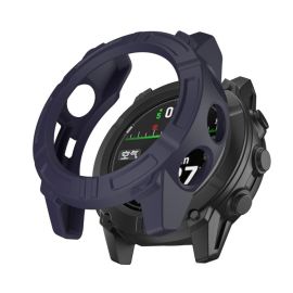 TPU HALF COVER Kryt pro Garmin Descent G2 tmavě modrý