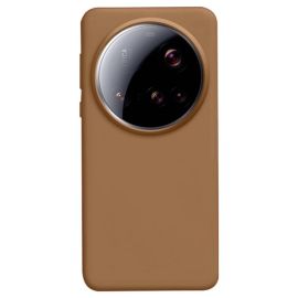 PROTEMIO LIQUID SILICONE Kryt pro Xiaomi 15 Ultra hnědý