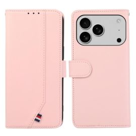 ABEEL DELICATE Peněženkový obal Apple iPhone 17 Pro růžový